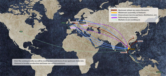World Rfmo Map MODMO and sustainability – Unbound Sports Media Inc.